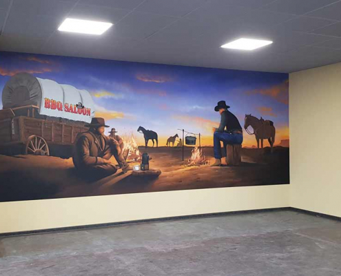 KOarts_Innenraum_Gestaltung_Graffiti_Cowboys_Wandbild